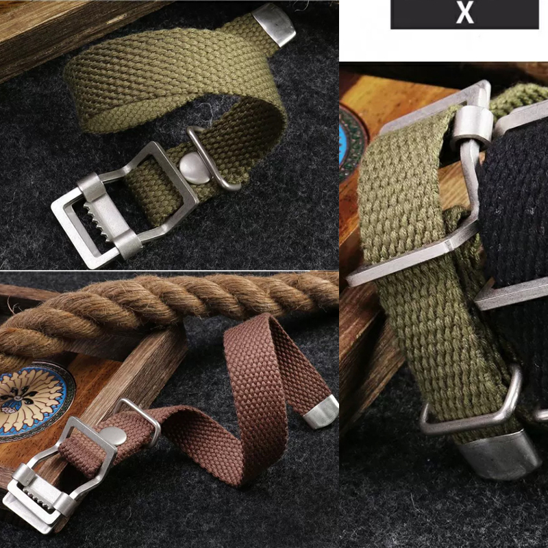 Nato Strap Nylon - 20mm 22mm 19mm 21mm Yüksek kaliteli
