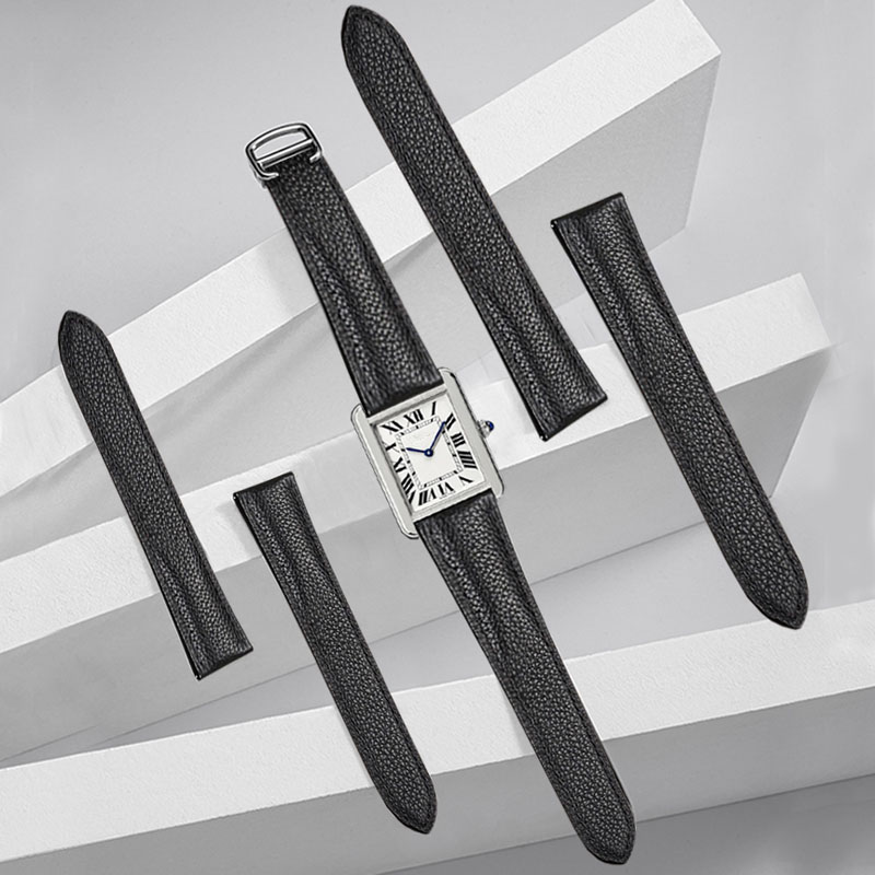 Cartier Watch Santos - Cartier TANKı SOLO RONDE DE Kordonlu
