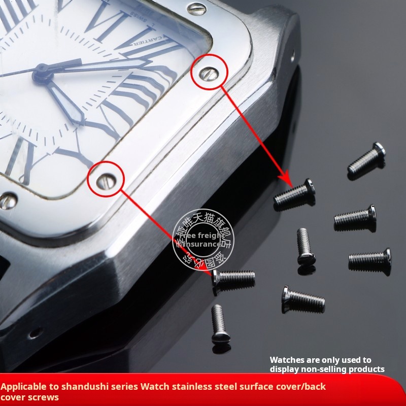 Cartier Watch Santos - Cartier Santos 100 için katı paslanmaz