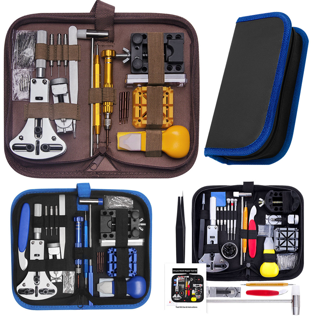Spring Bar Tool Set - Profesyonel Saat Tamir Takımı Saat Pili