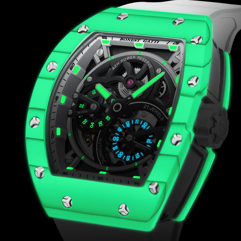 BONEST GATTI Erkek Mekanik Saa - Rubber Strap Diver incelemesi ve fiyatı