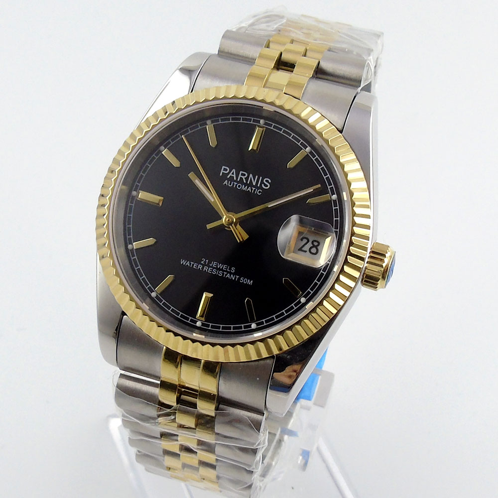 Parnis 36mm Erkek Otomatik Saa - Rolex Watch Datejust incelemesi ve fiyatı