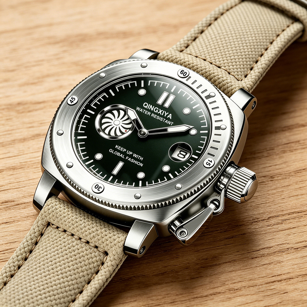 Havalı Yaratıcı Haki Kanvas Ka - Canvas Strap Watch incelemesi ve fiyatı