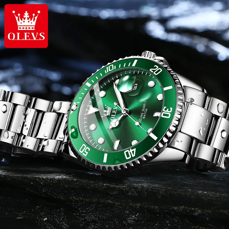 OLEVS Orijinal Quartz saat Erk - Rolex Watch Datejust incelemesi ve fiyatı