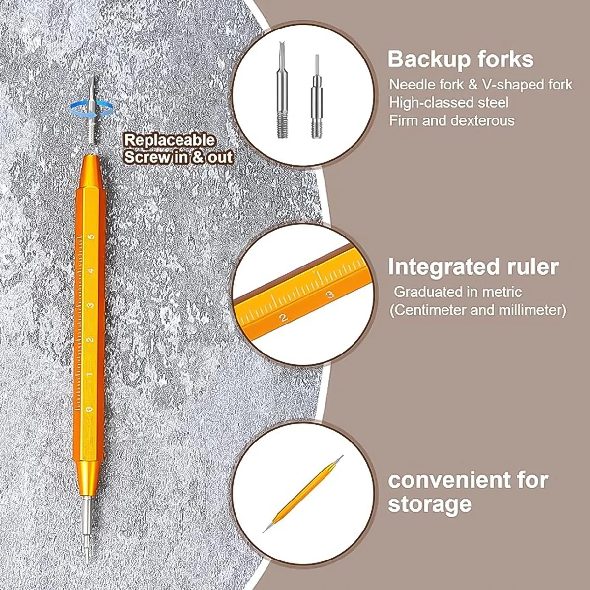 Çift Uçlu Saat Yay Çubuğu Alet - Spring Bar Tool Set incelemesi ve fiyatı