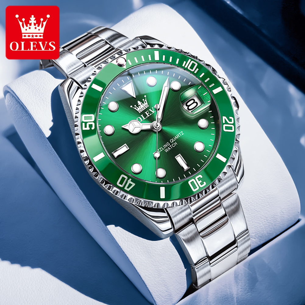 OLEVS erkek saatler 5885G üst  - Rolex Watch Datejust incelemesi ve fiyatı
