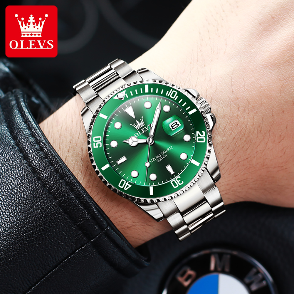OLEVS erkek saatler 5885G üst  - Rolex Watch Datejust incelemesi ve fiyatı